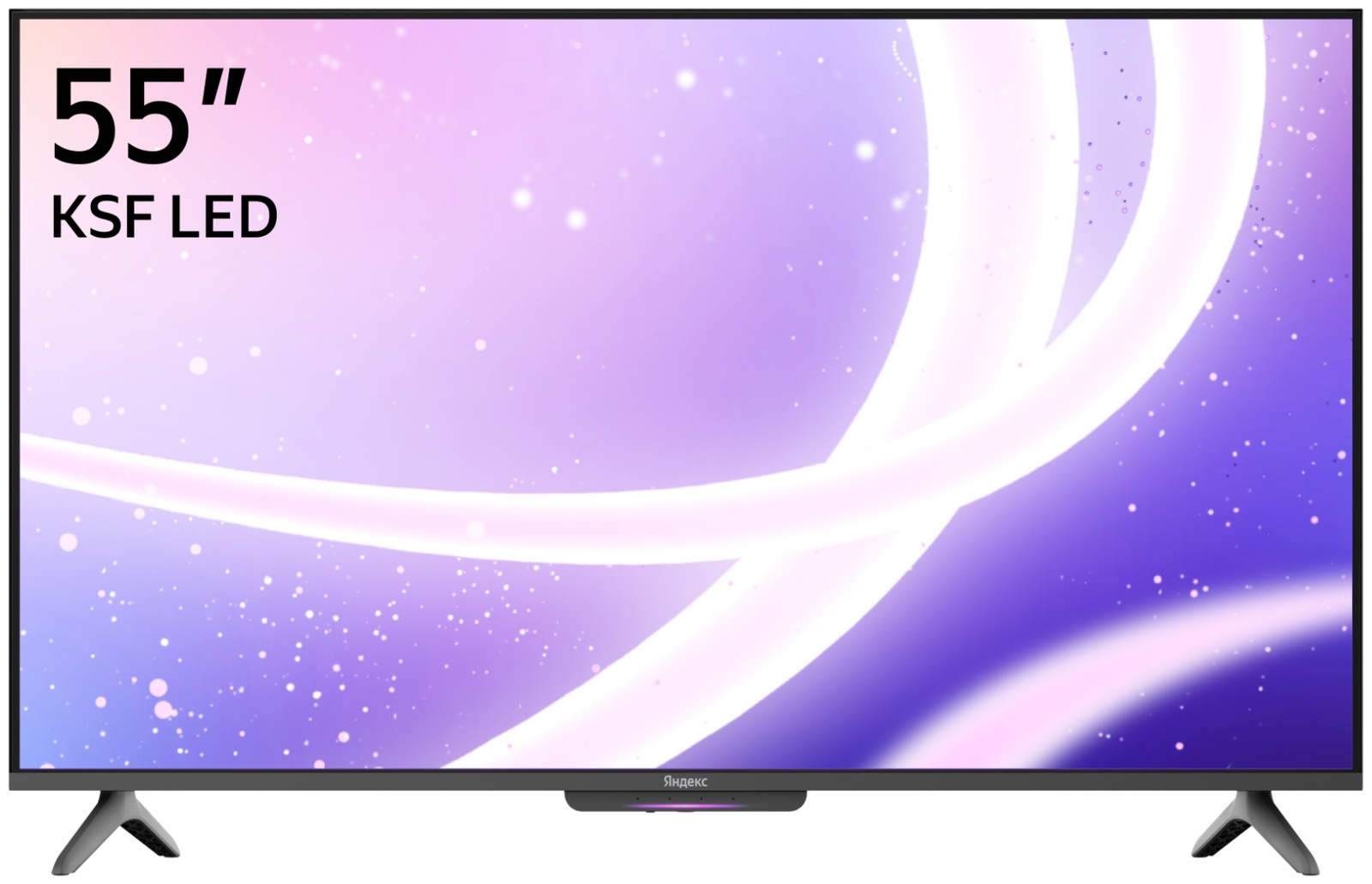 Телевизор Яндекс Бейсик с Алисой YNDX-00076 140 см черный
