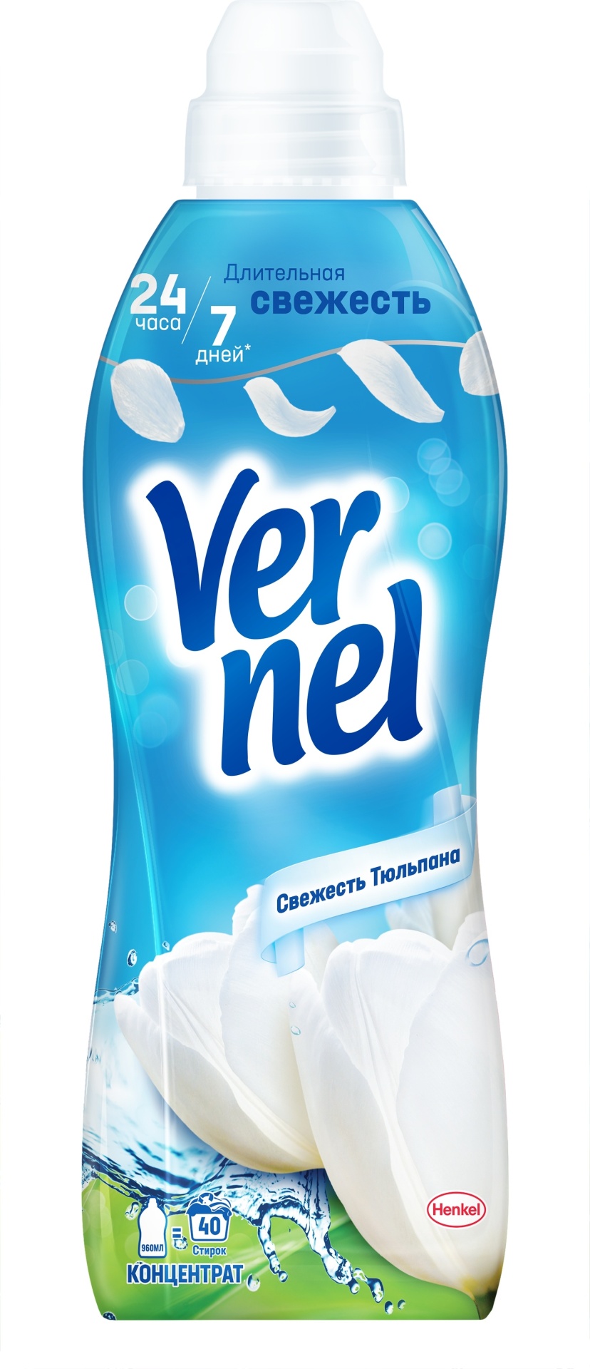 Vernel кондиционер Свежесть Тюльпана 960 мл