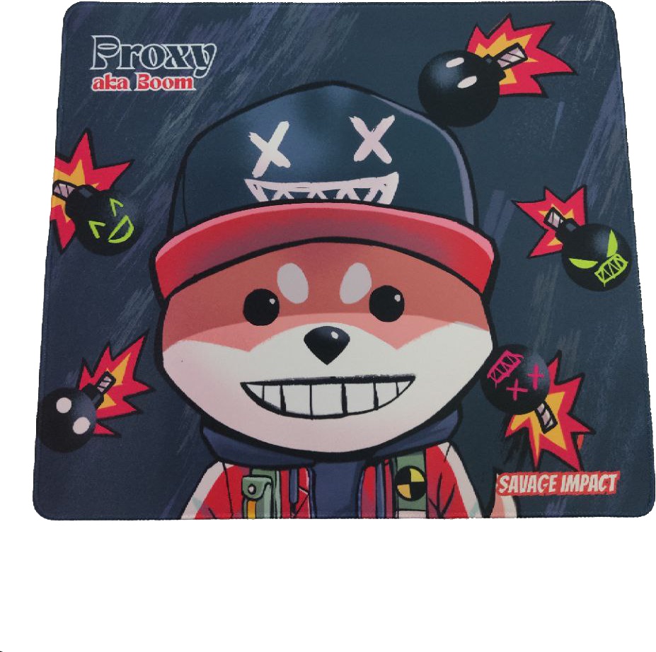 Коврик для мыши Bloody BP-45 Proxy Boom 450x400x3 мм рисунок