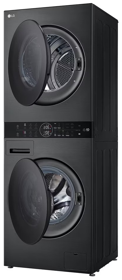 Стиральная машина LG W4W8LVPKZHM, черная