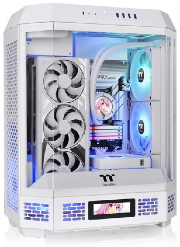 Корпус Thermaltake The Tower 600 snow белый