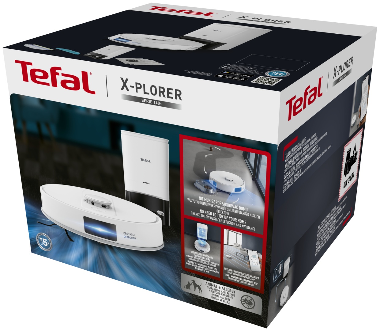 Робот-пылесос Tefal RG9197WH белый