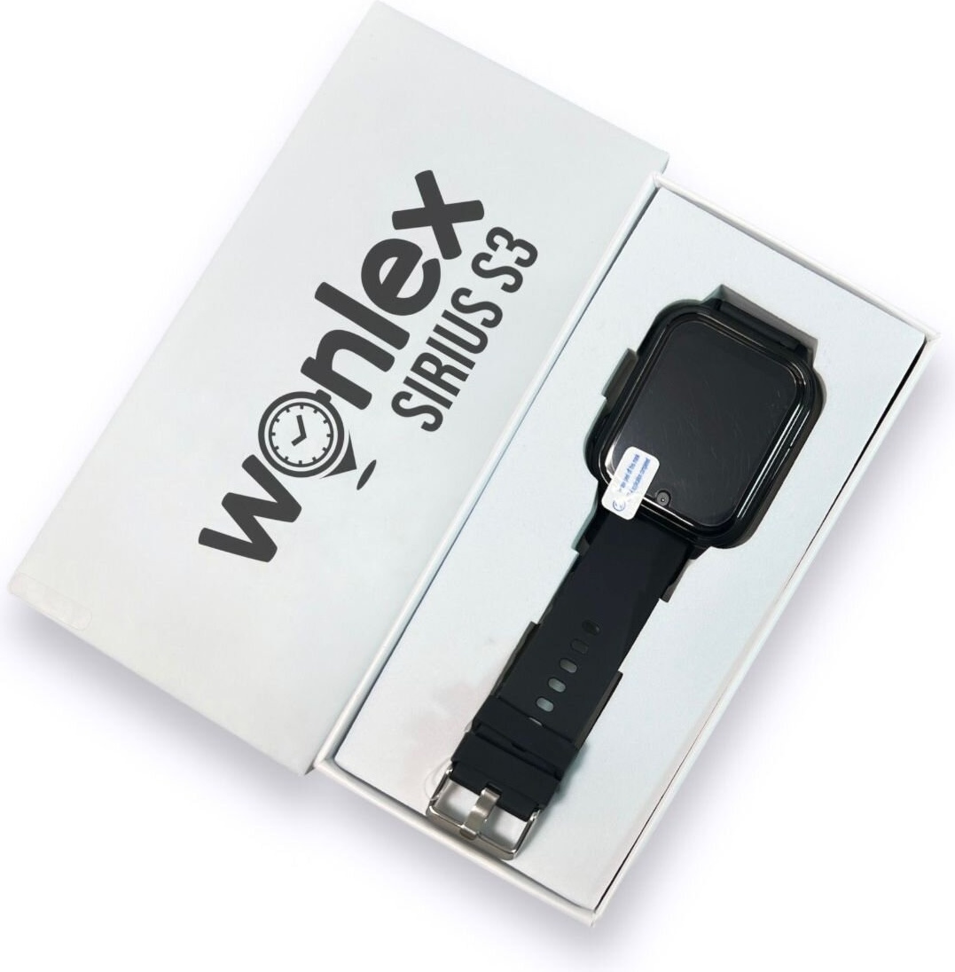 Смарт-часы Wonlex Sirius S3 45 мм черный