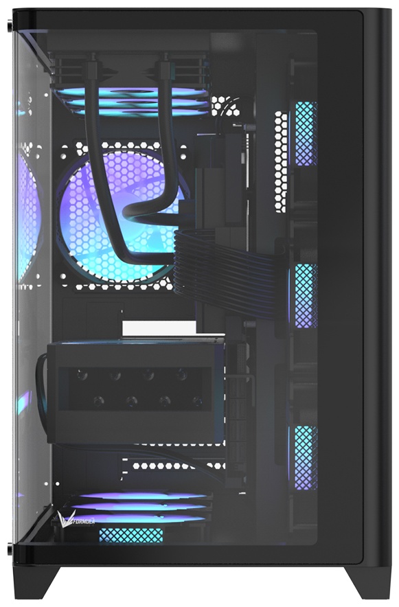 Корпус Formula V Crystal U2 Floe Black без Б/П черный