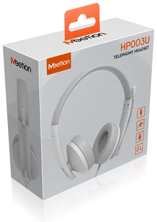 Наушники MeeTion HP003U белый