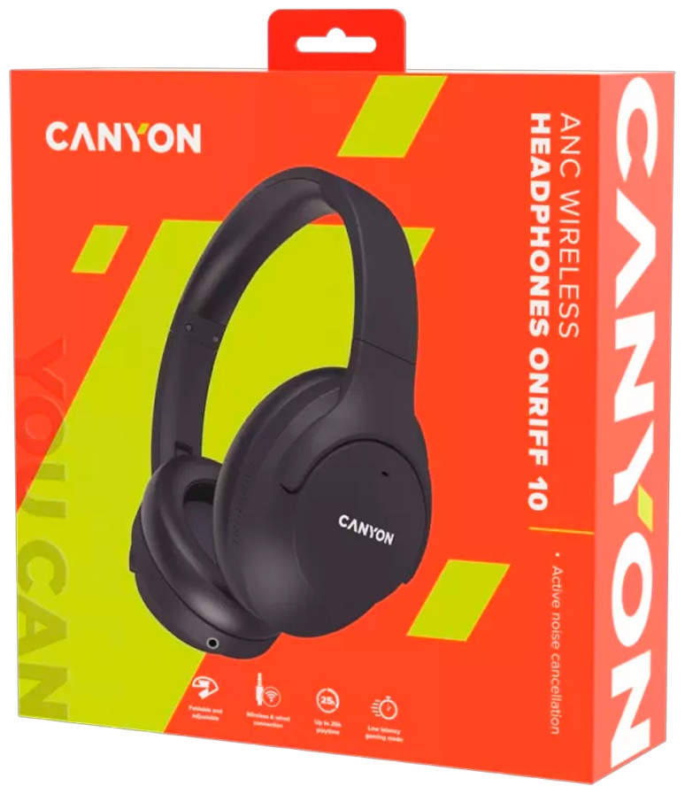 Наушники Canyon OnRiff 10 ANC черный