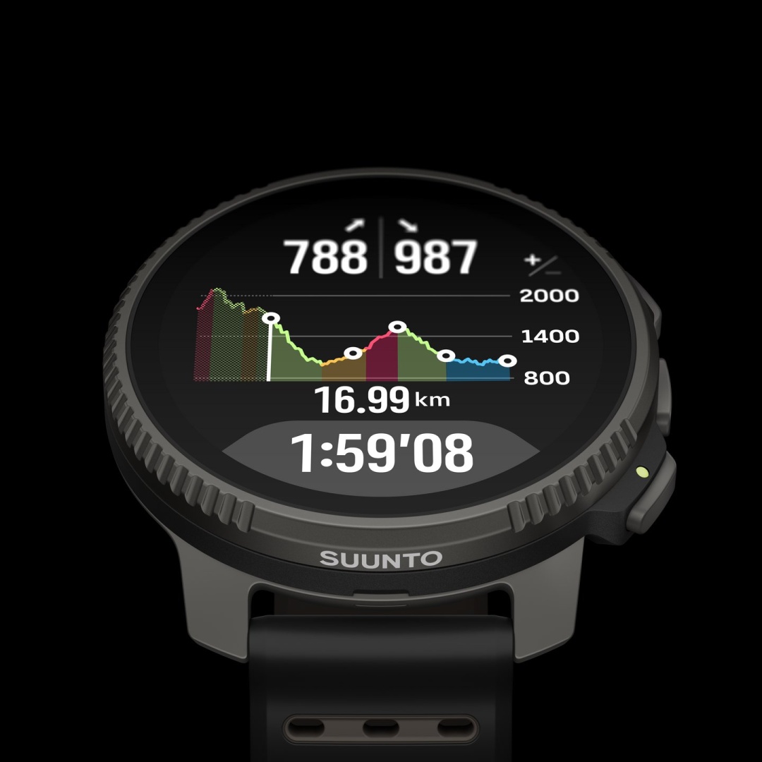 Смарт-часы Suunto VERTICAL 2 TITANIUM 49 мм черный