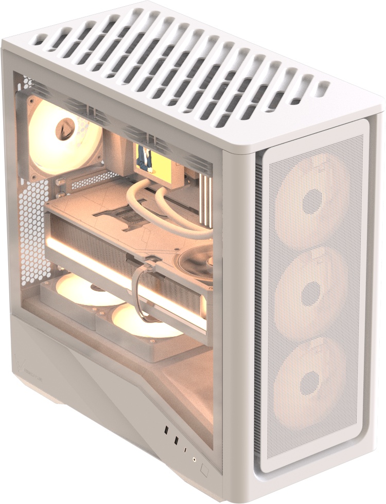 Корпус Formula V Air Power G9 DUO SA белый