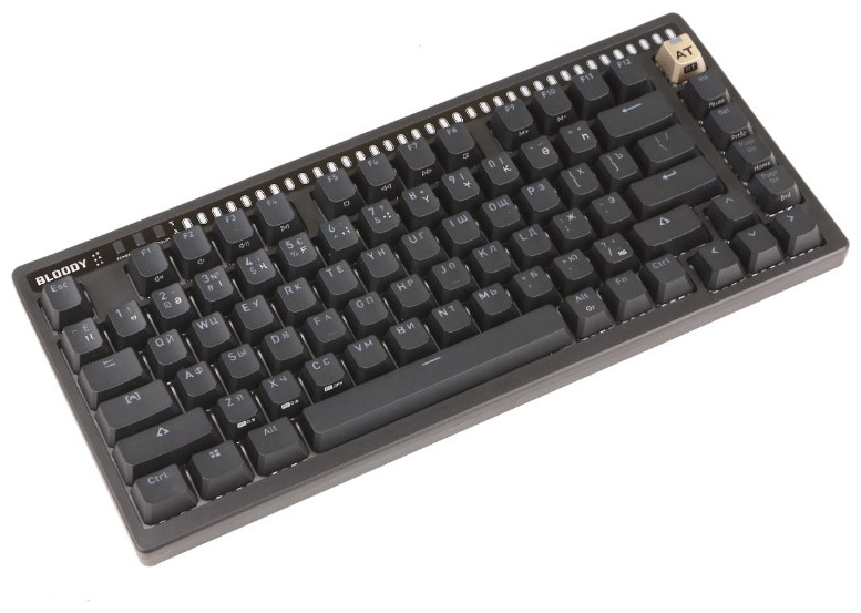 Клавиатура A4Tech Bloody AT75 BLACK черный