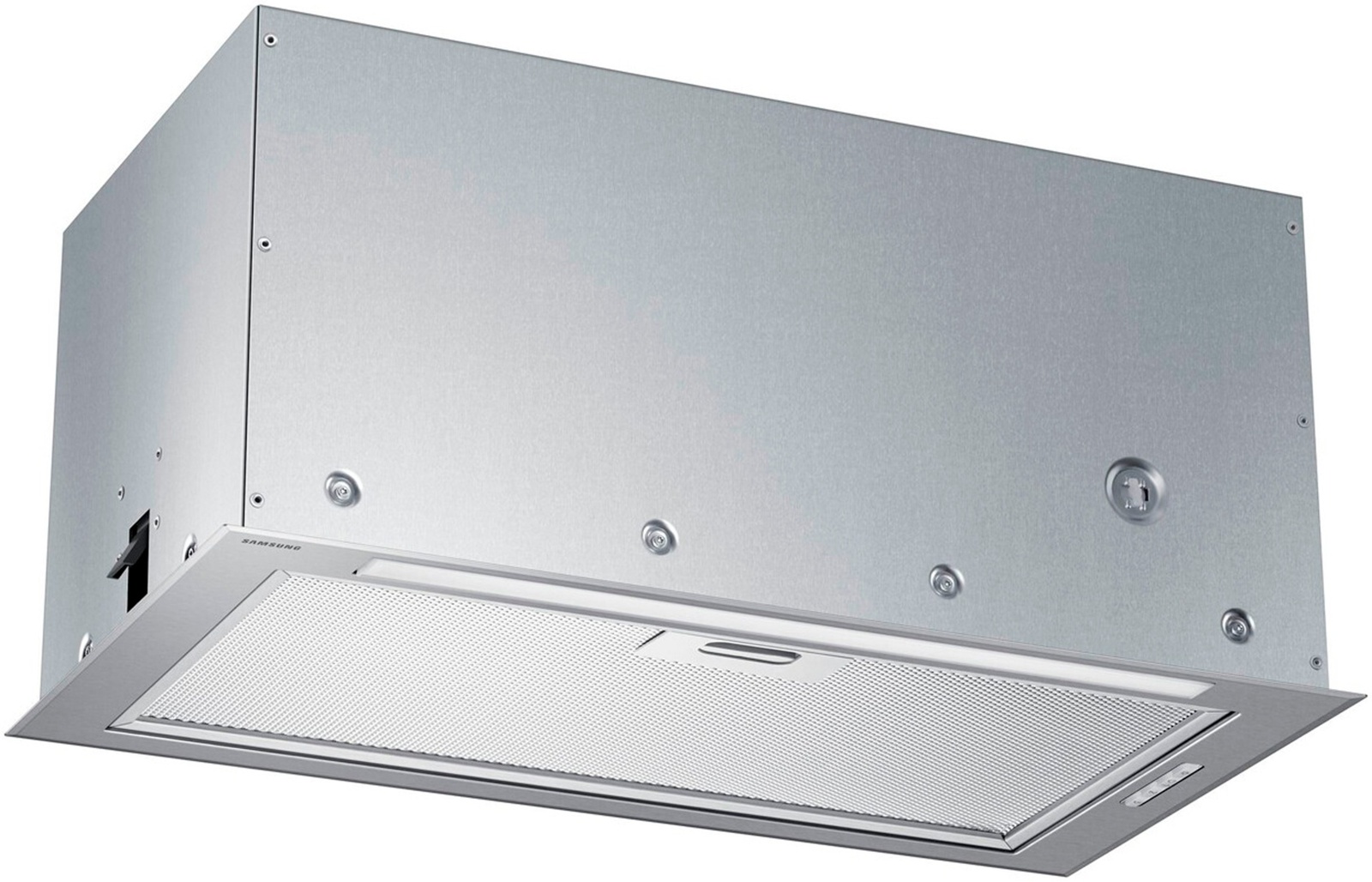 Вытяжка Samsung NK52FG454CS/UR, серебристая