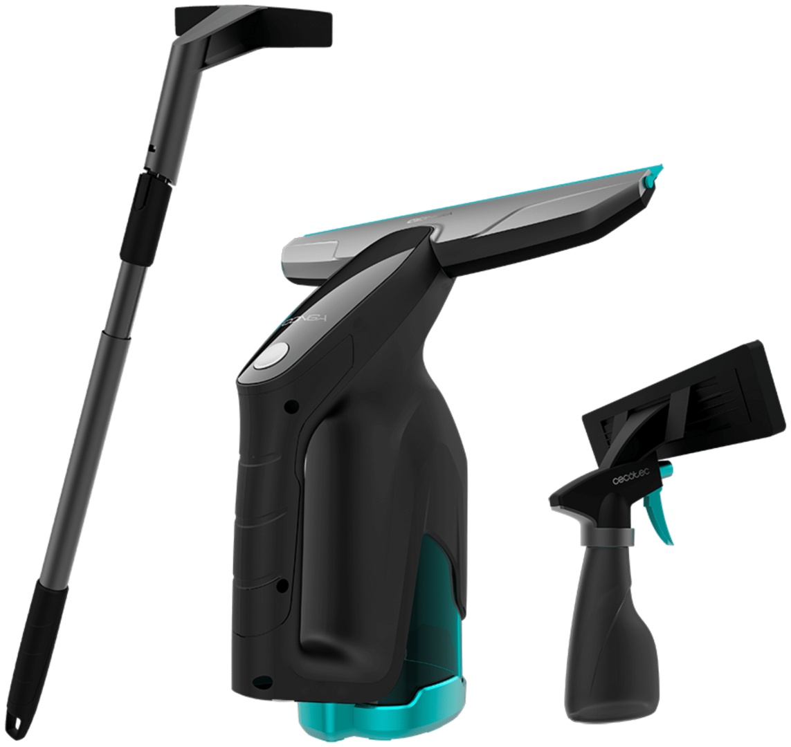 Стеклоочиститель Cecotec Conga Popstar Glass Titanium черный