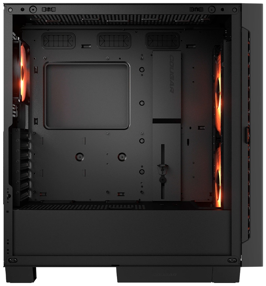 Корпус COUGAR Airface ECO RGB без Б/П черный