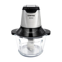 Чоппер Centek CT-1392, черный-серебристый