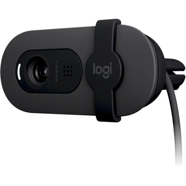 Веб-камера Logitech Brio 100, графитовая