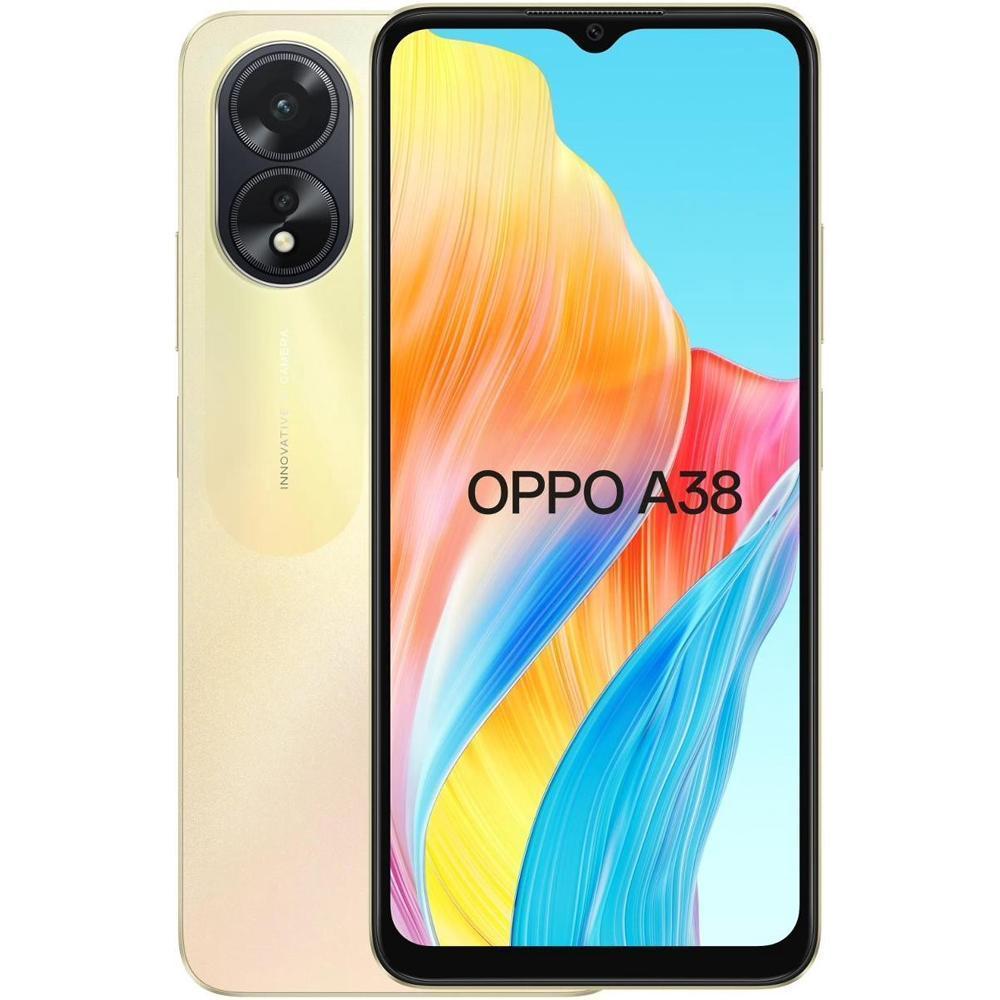 Смартфон Oppo A38 4/128, Glowing Gold