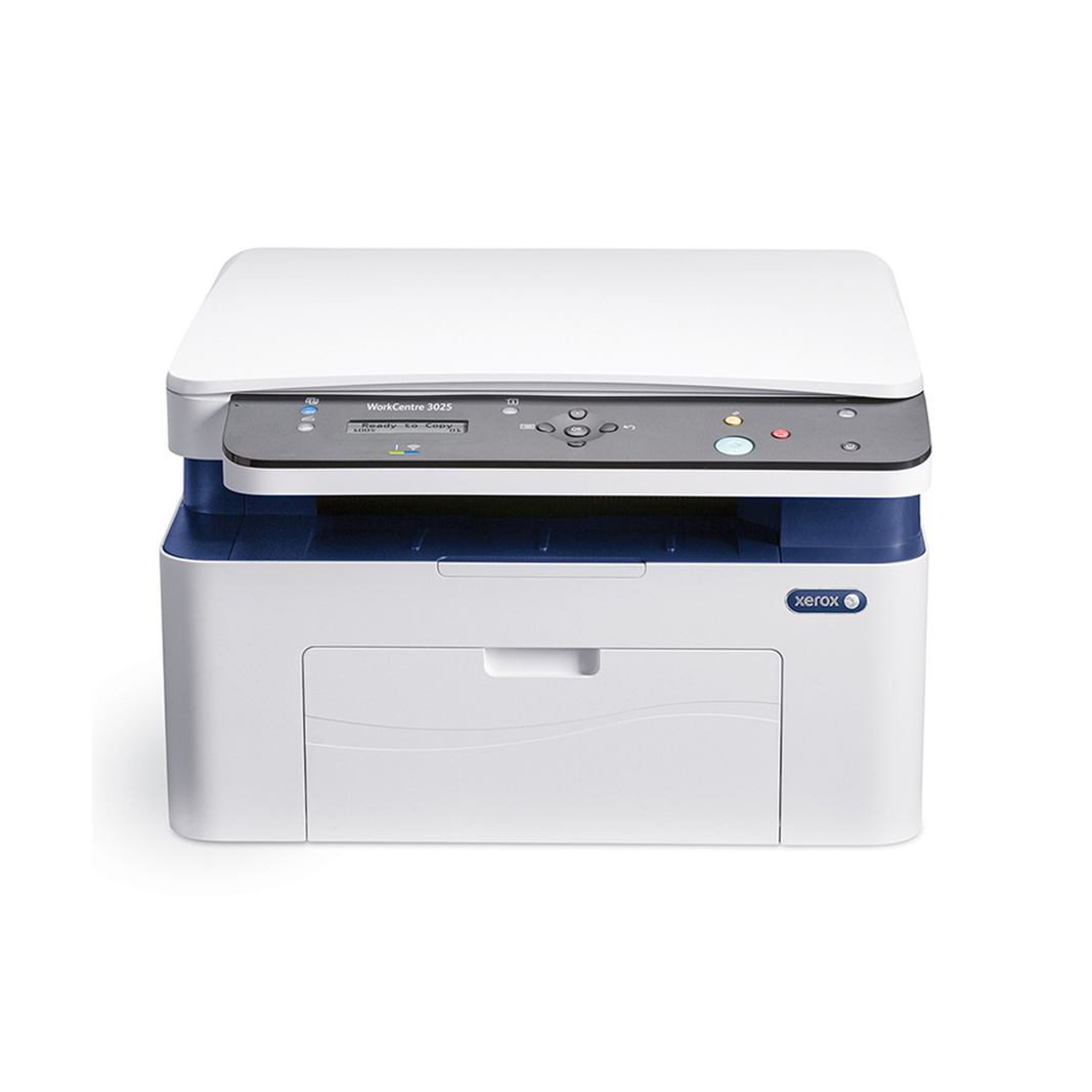 Монохромное МФУ Xerox WorkCentre 3025BI, в комплекте