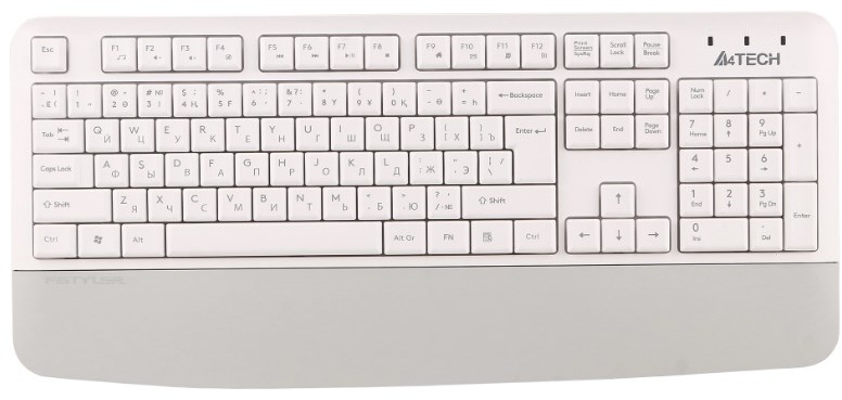 Клавиатура A4Tech Fstyler FG2500SPlus белый