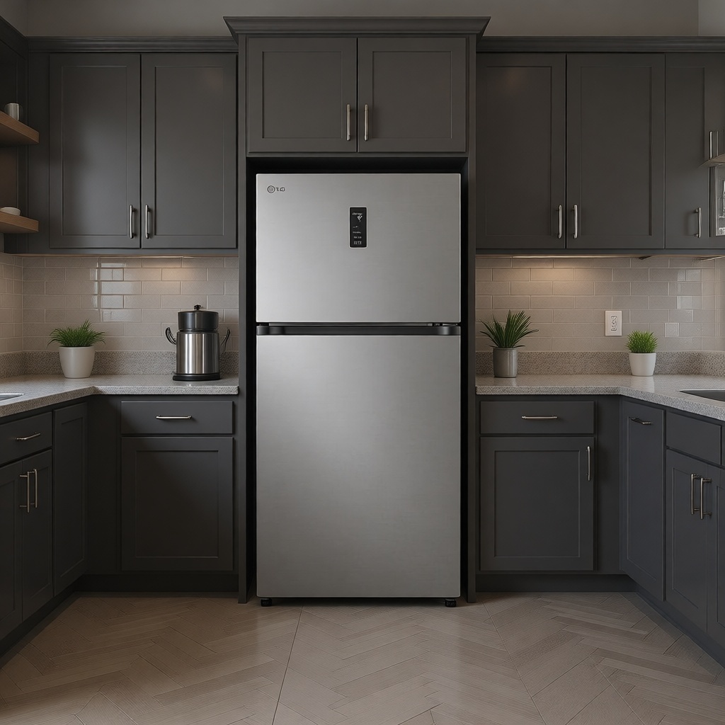 Холодильник LG GR-B922FMBM серый