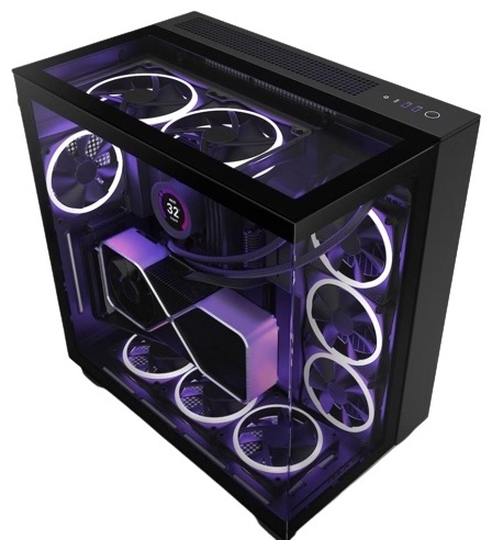 Корпус NZXT H9 Elite черный