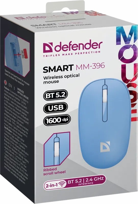 Мышь Defender MM-396 синий