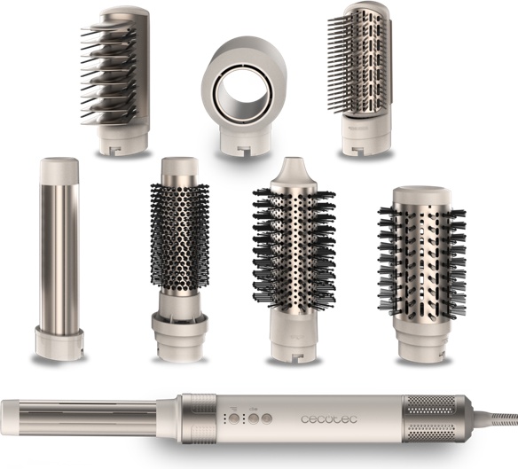 Cecotec CeramicCare AirGlam (8в1) стайлер бежевый