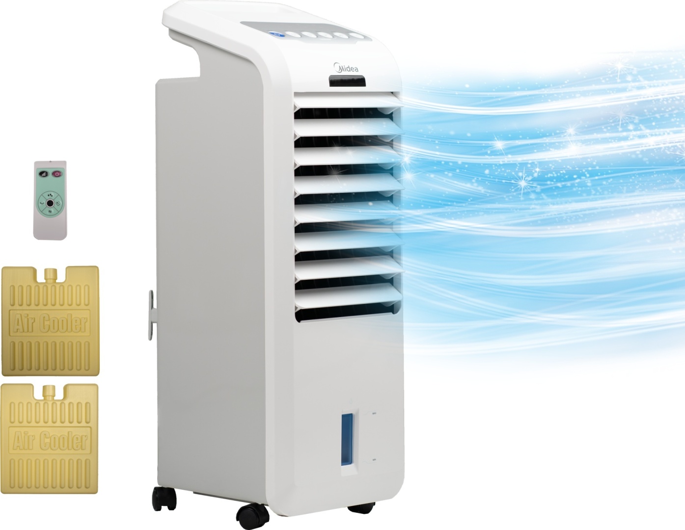 Вентилятор Midea AC100-16BR белый