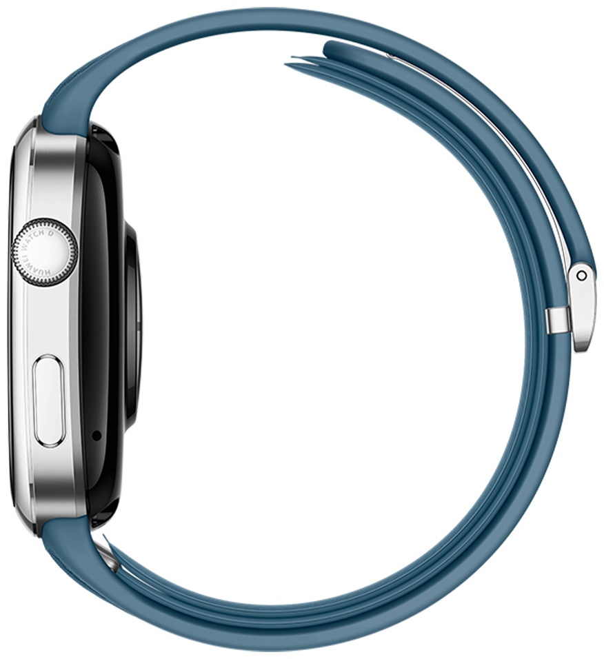 Смарт-часы Huawei WATCH D2 48 мм серебристый-синий