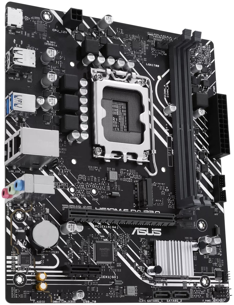 Материнская плата ASUS PRIME H610M-F D4 R2.0