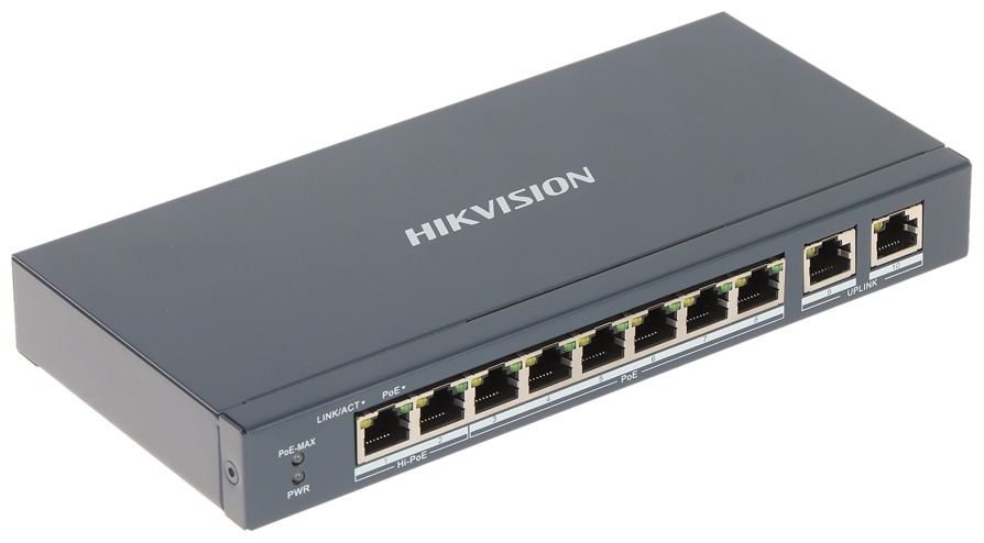 Коммутатор Hikvision DS-3E1310P-EI (B)