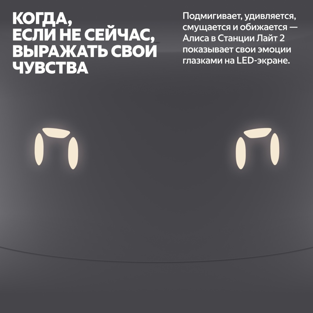 Умная колонка Яндекс Станция Лайт 2 серая (YNDX-00026GRY)