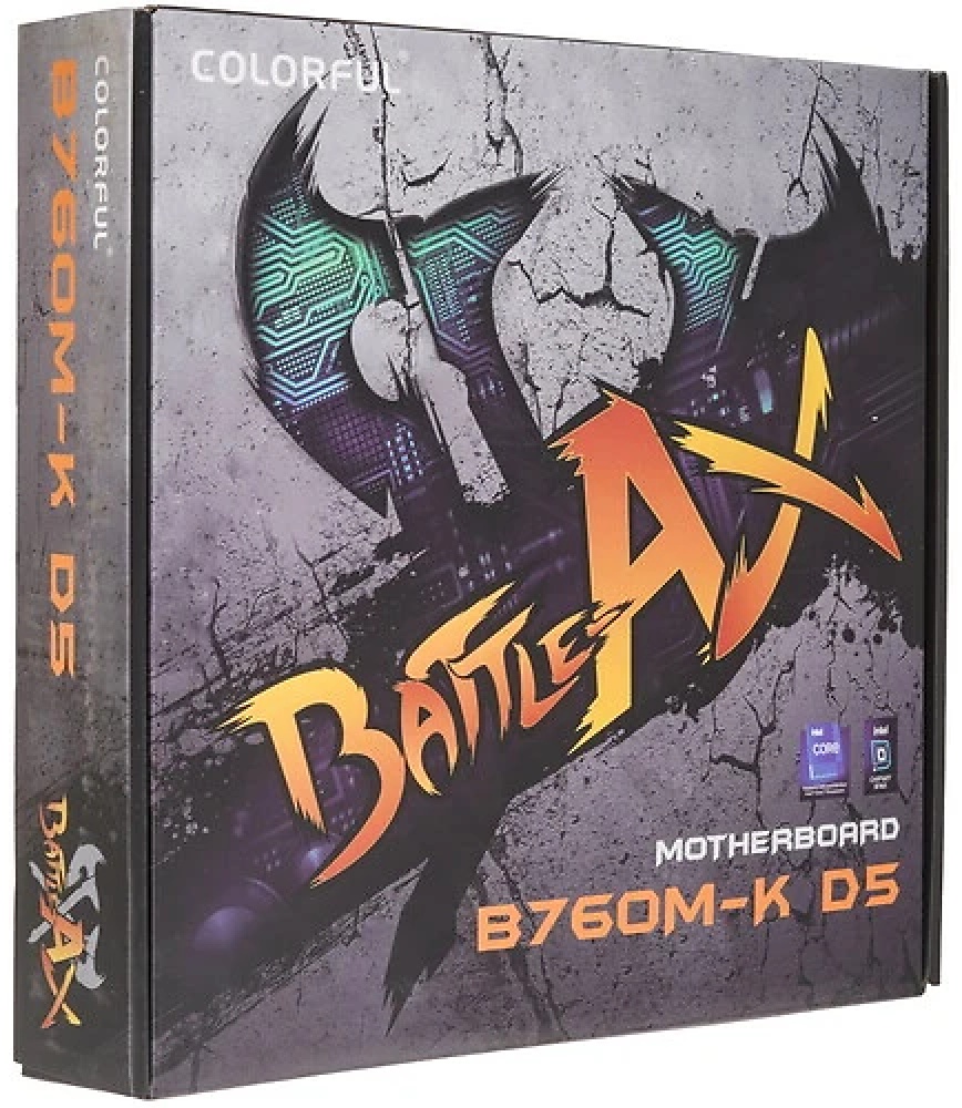 Материнская плата Colorful BATTLE-AX B760M-K D5 V21A