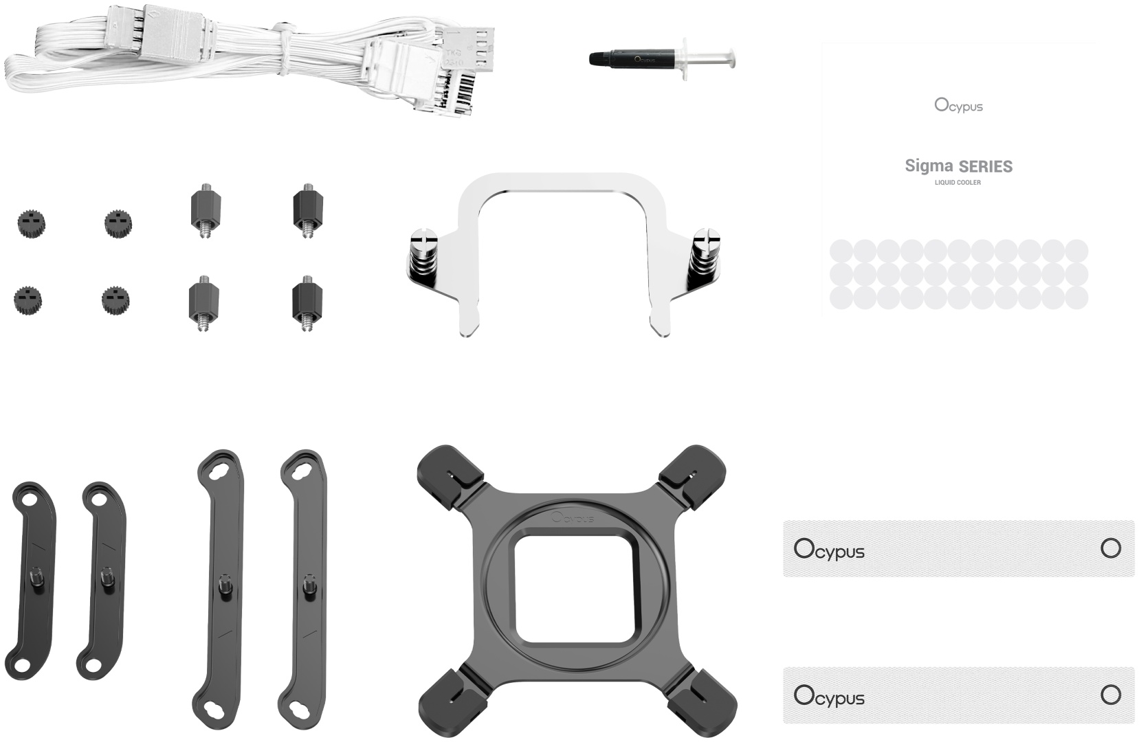 Ocypus Sigma L24 WH ARGB, Sigma-L24-WH2AAWWN00X-GL белый