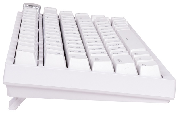 Клавиатура Ajazz AK820 Blue Switch, белая