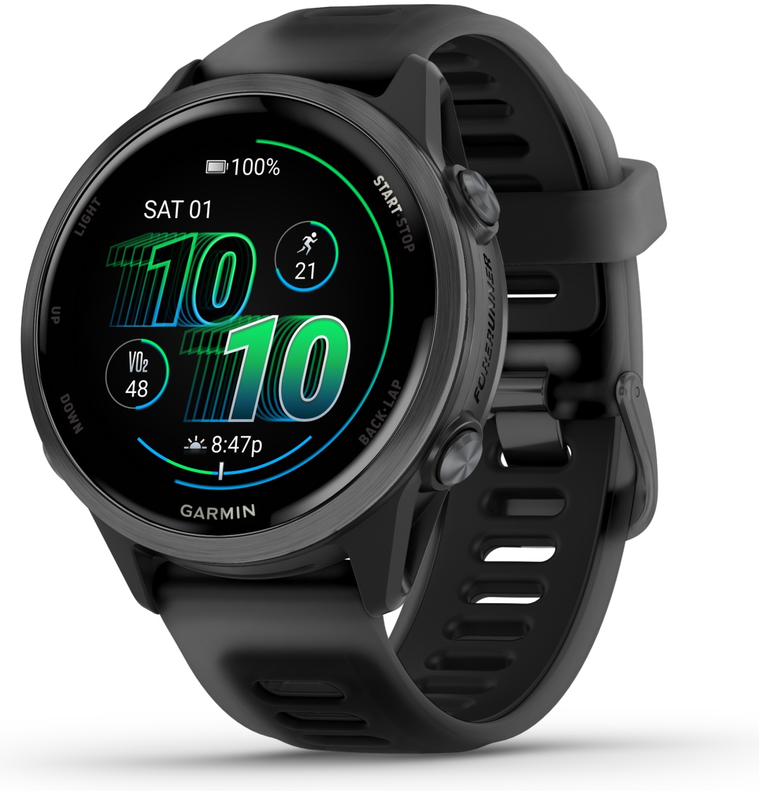 Смарт-часы Garmin Forerunner 570 42 мм черный