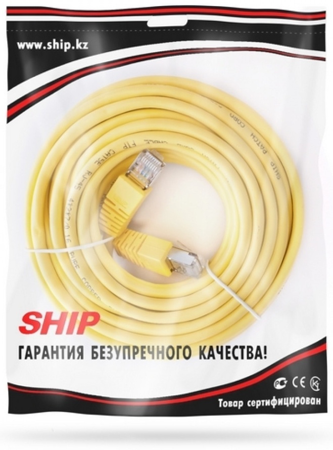 Кабель SHIP RJ-45 - RJ-45 10 м S4025YL1000-P