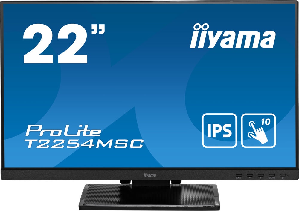 Монитор 21.5&amp;#34; Iiyama ProLite PLT2254M / T2254MSC-B1AG черный