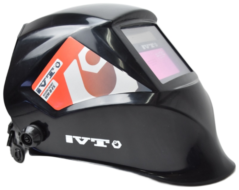 Маска сварочная IVT 4855 черная, хамелеон