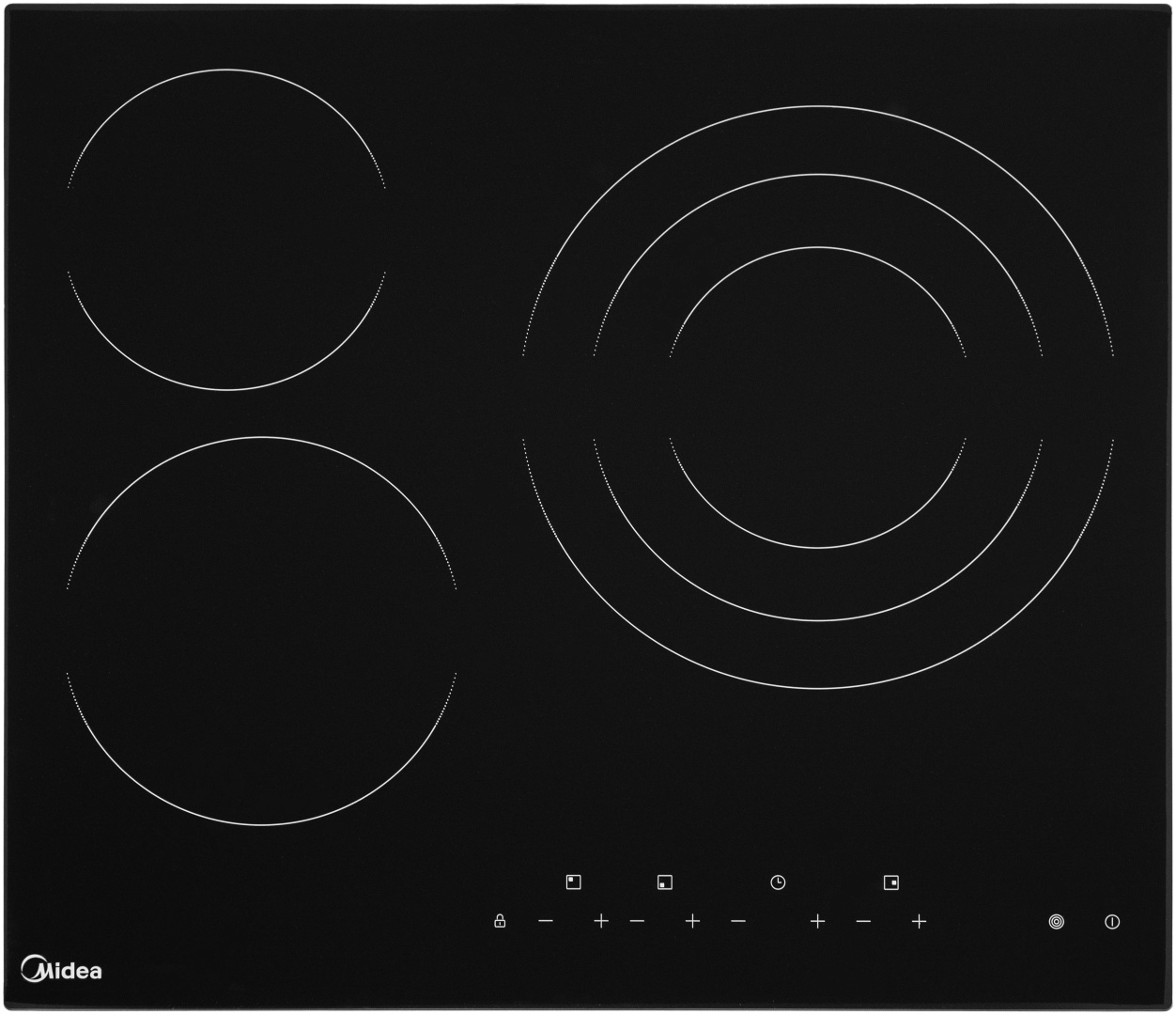 Варочная поверхность Midea MCH-633B2 черный