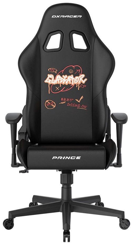 Игровое кресло DXRacer GC/LPF24LTC/GRAFFITI2, черный, мультиколор