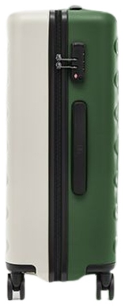 Чемодан NinetyGo Rhine Luggage 24&amp;quot White/Green, 6941413222075 полиэстер 62 л белый