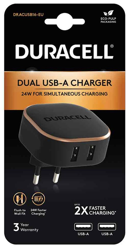 Duracell DRACUSB16-EU черный