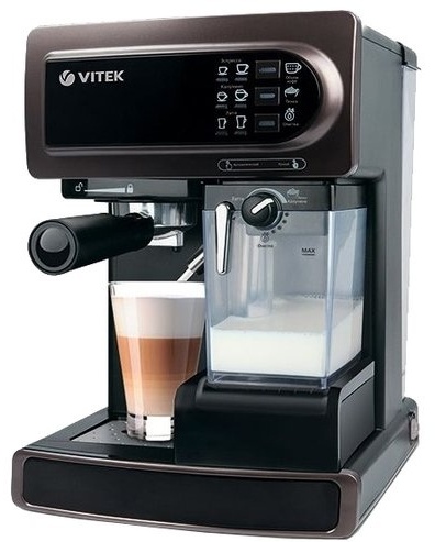 Кофеварка Vitek VT-1517 коричневый, черный
