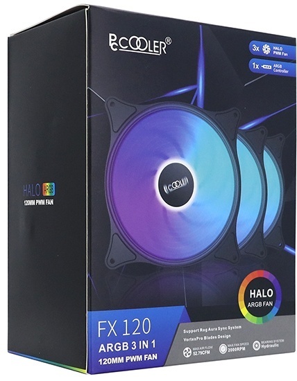 PCcooler FX120 ARGB 3 IN 1