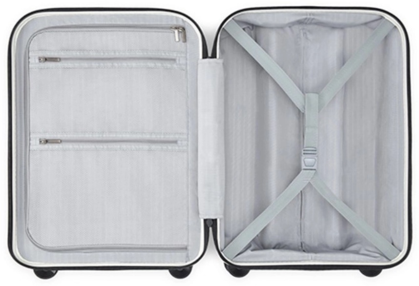 Чемодан Xiaomi NinetyGo Elbe Luggage Size 24 67 L White Белый