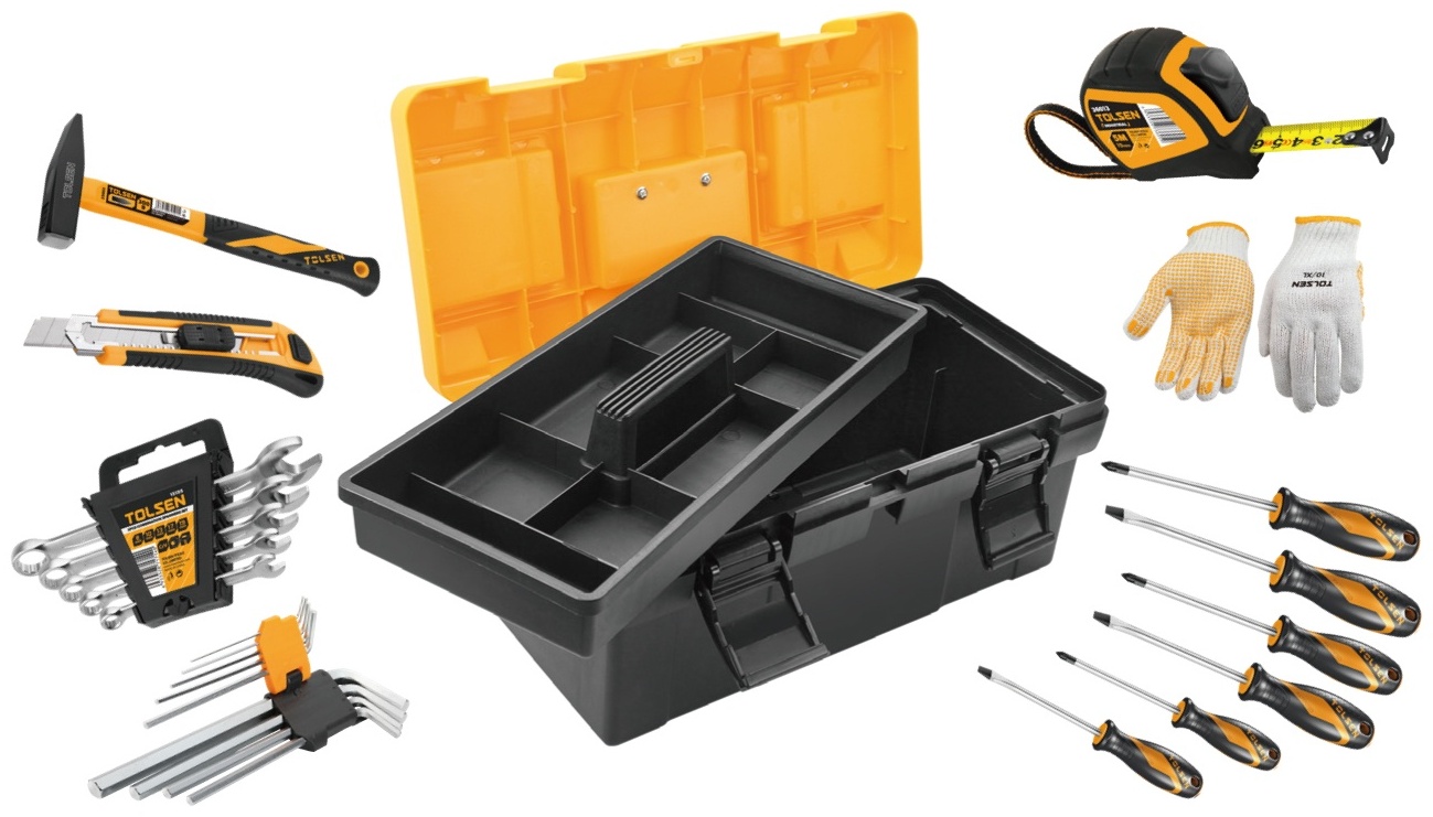 Набор инструментов Tolsen 85361, универсальный, 26 шт