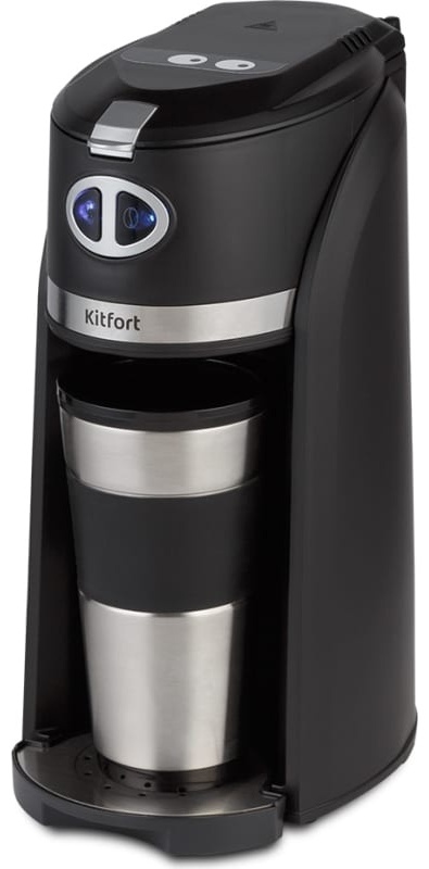 Кофемашина Kitfort КТ-796 черный
