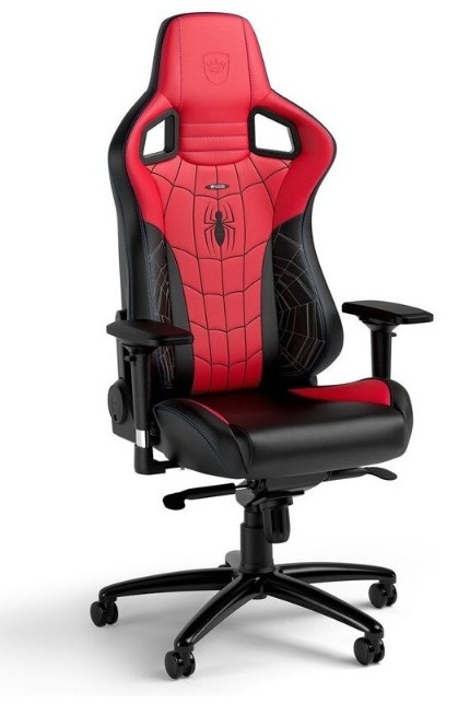 Игровое кресло Noblechairs EPIC Spider-Man Special Edition, черный, красный