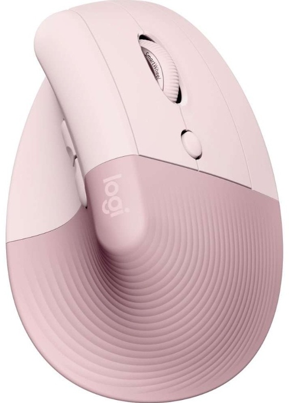 Logitech Lift Vertical Ergonomic розовый