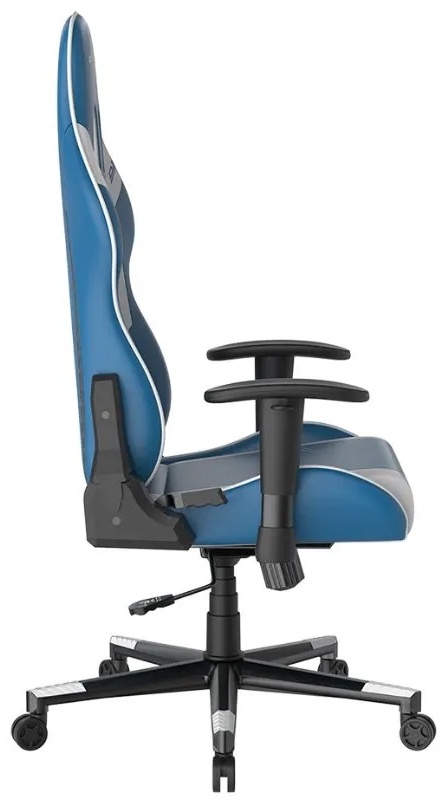 Игровое кресло DXRacer Prince GC/LPF132LTC/BW, белый, голубой