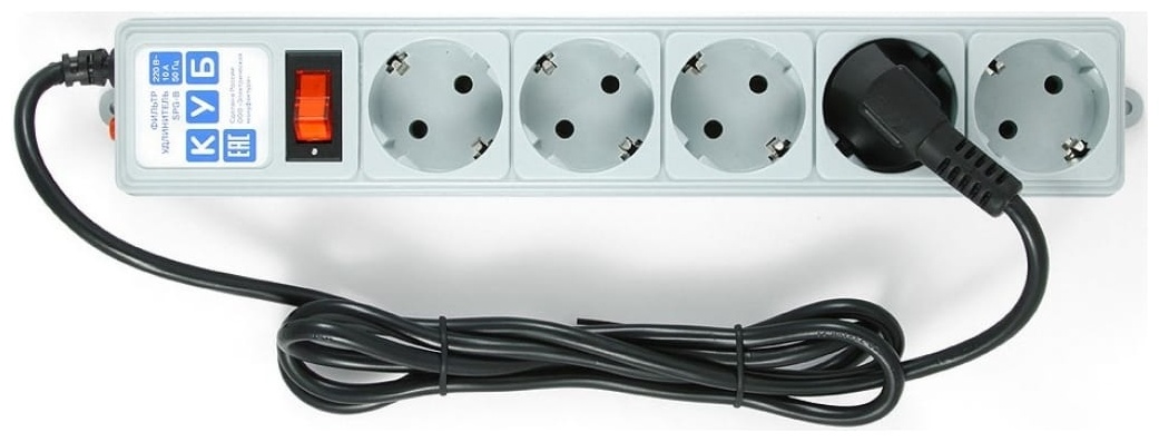 Сетевой фильтр Power Cube SPG-B-10 3 м